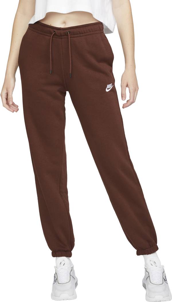Nike Sportswear Essential Women's Fleece Pants Beige BV4089-219