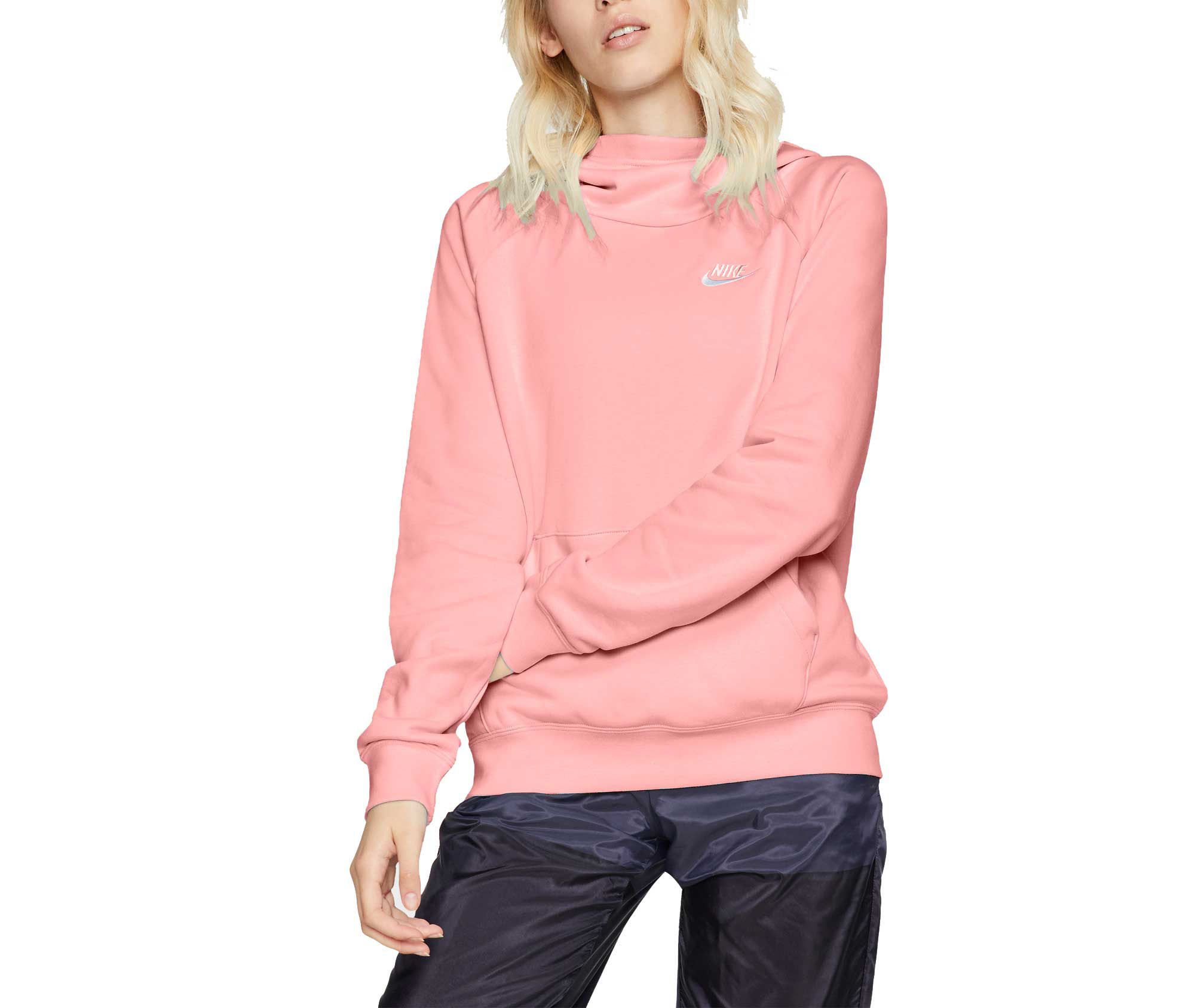 women's nike funnel neck sweatshirt