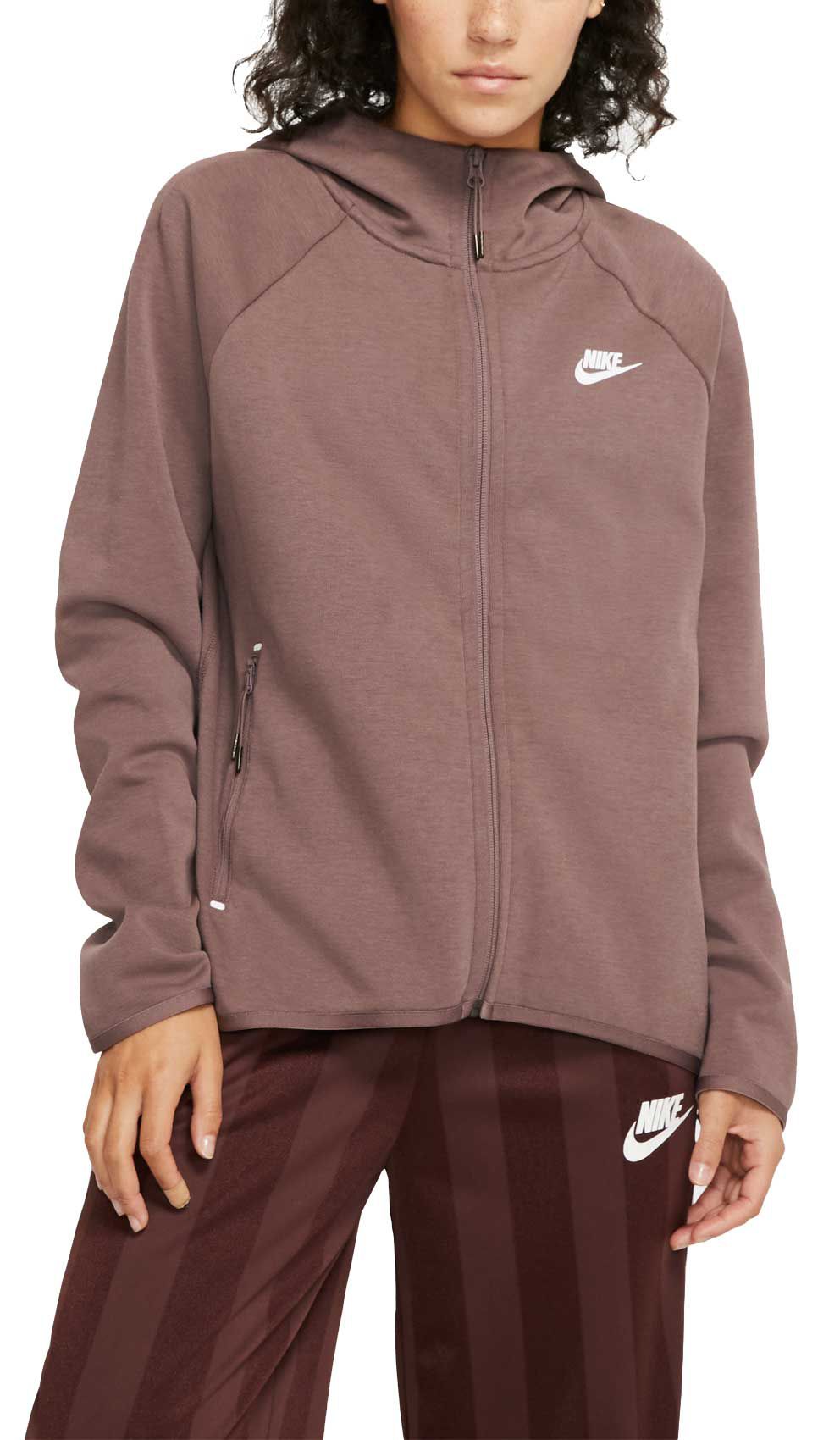 nike sportswear tech fleece plum