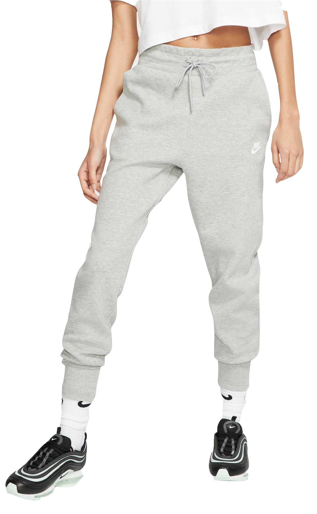 grey nike baggy sweatpants