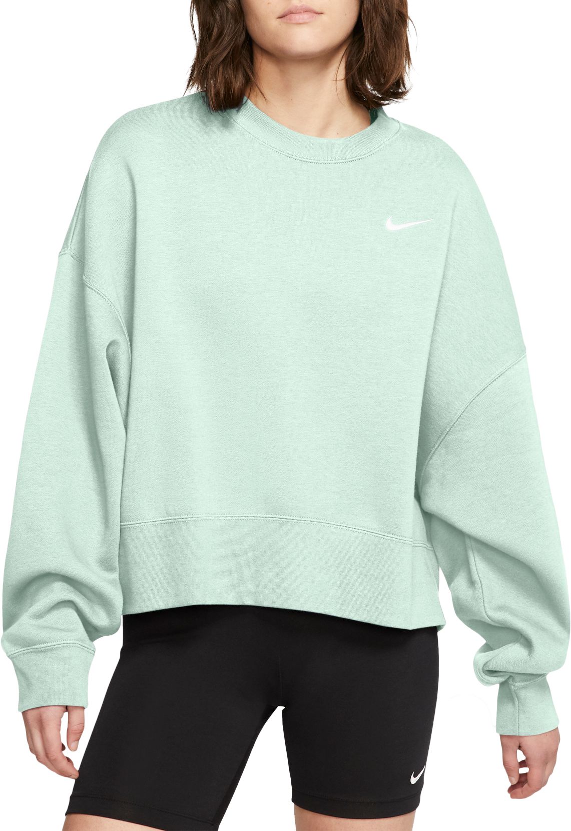 nike cropped crew neck