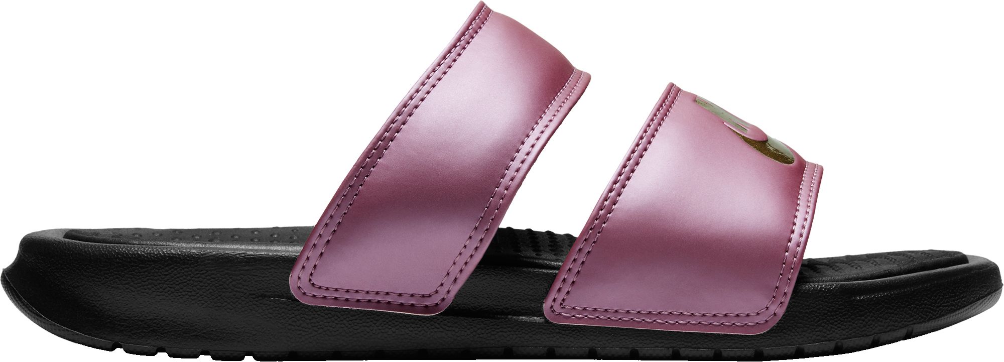 nike 2 strap slides with backstrap