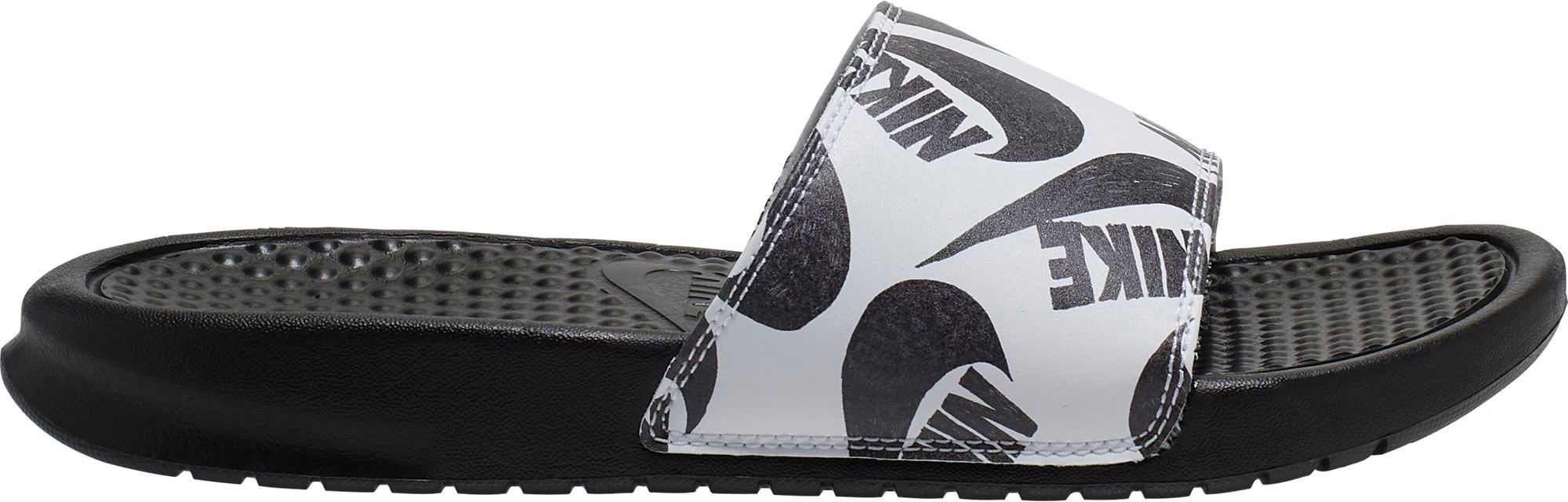 nike benassi just do it print
