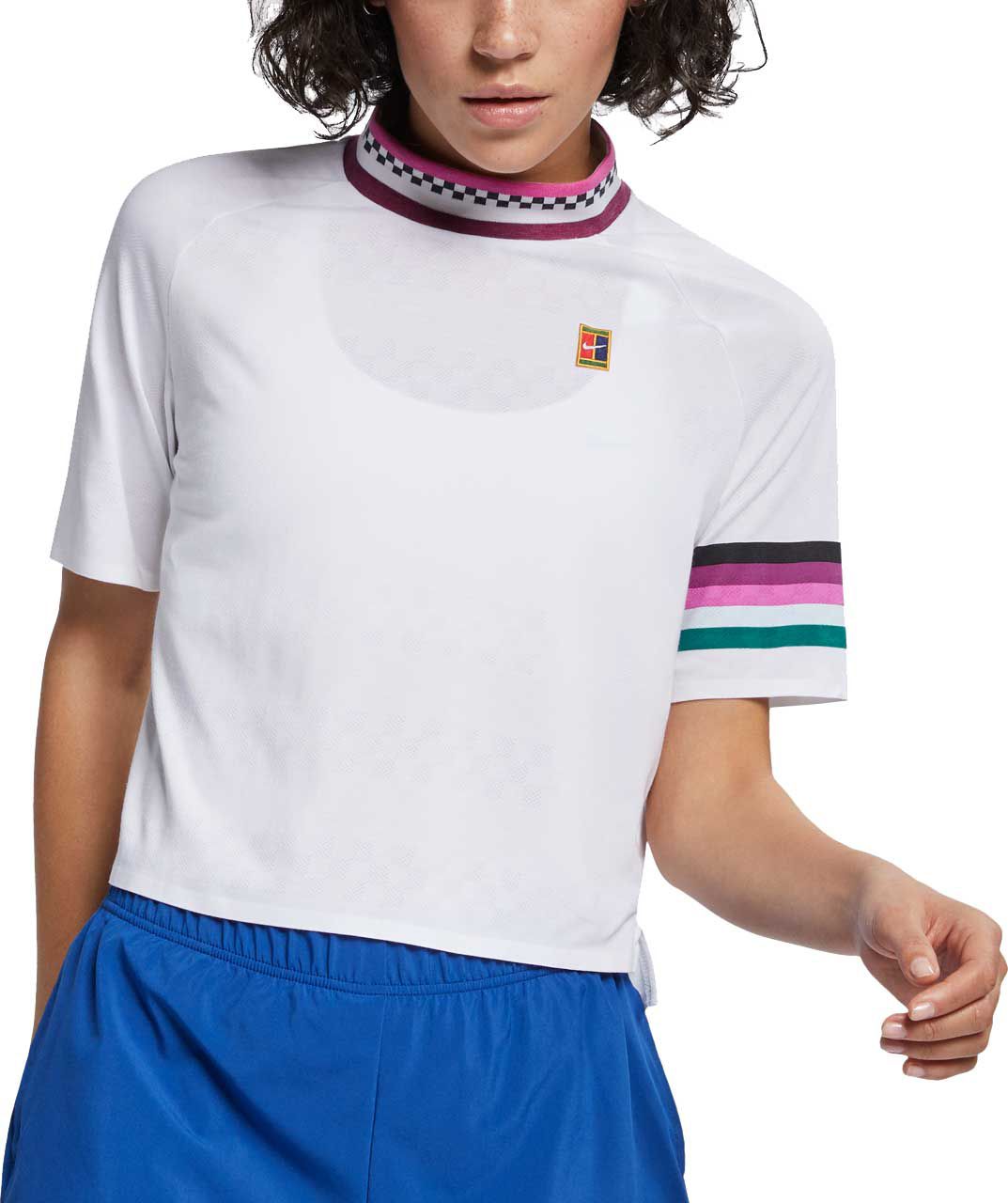 nike court checkered shirt