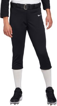 nike women's softball pants white