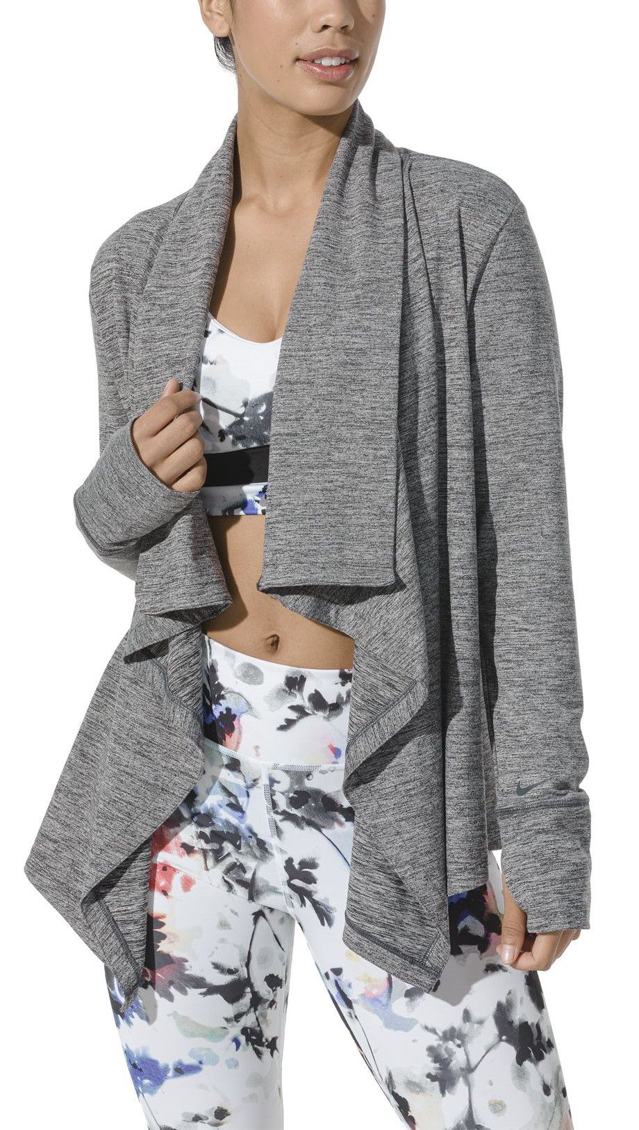 nike women's long sleeve training wrap