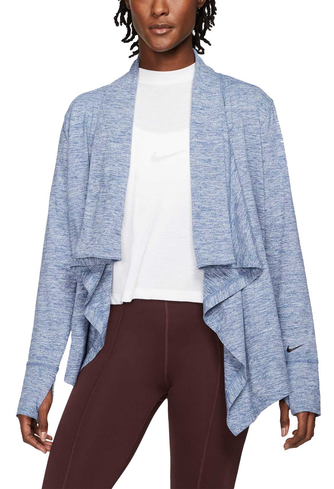 long sleeve wrap yoga top