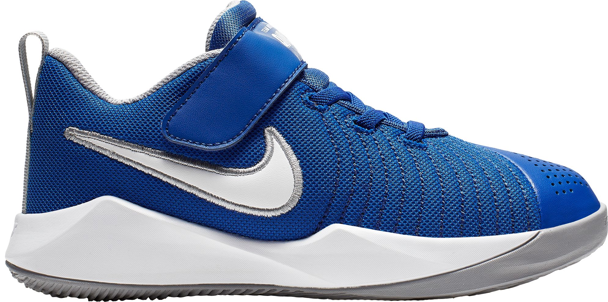 nike team hustle quick blue