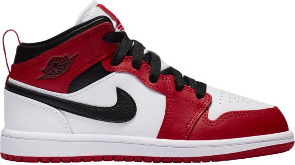 jordan kids preschool jordan 1 mid basketball shoes dick s sporting goods