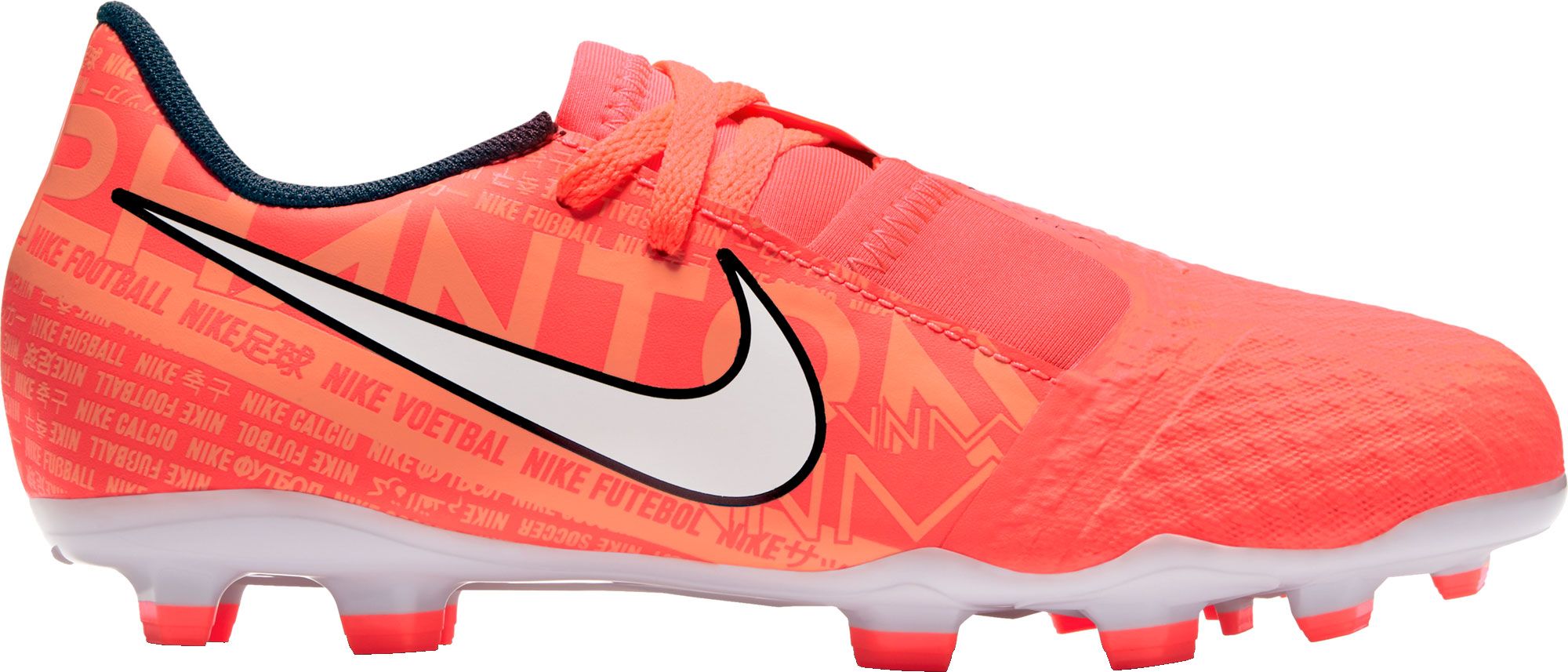 nike orange cleats soccer