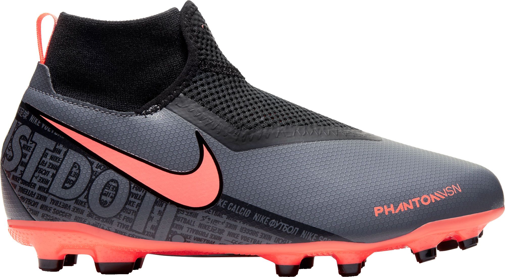 nike phantom vision grey and orange