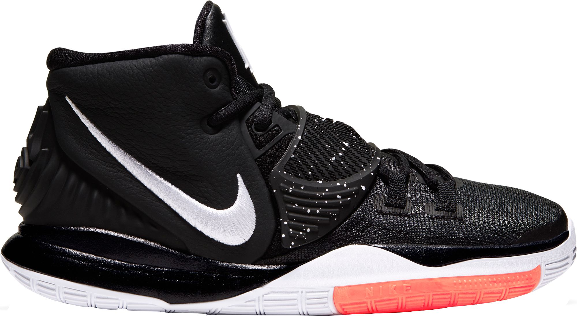 kids black basketball shoes