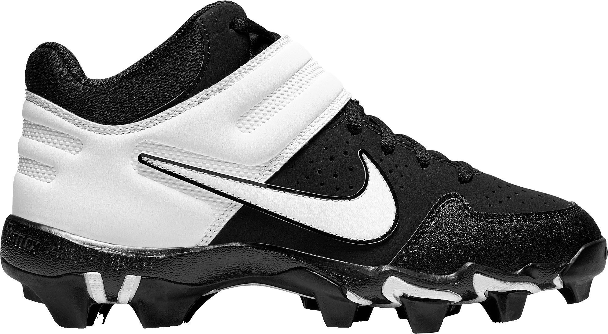 nike alpha huarache varsity mid keystone bg youth's baseball cleats