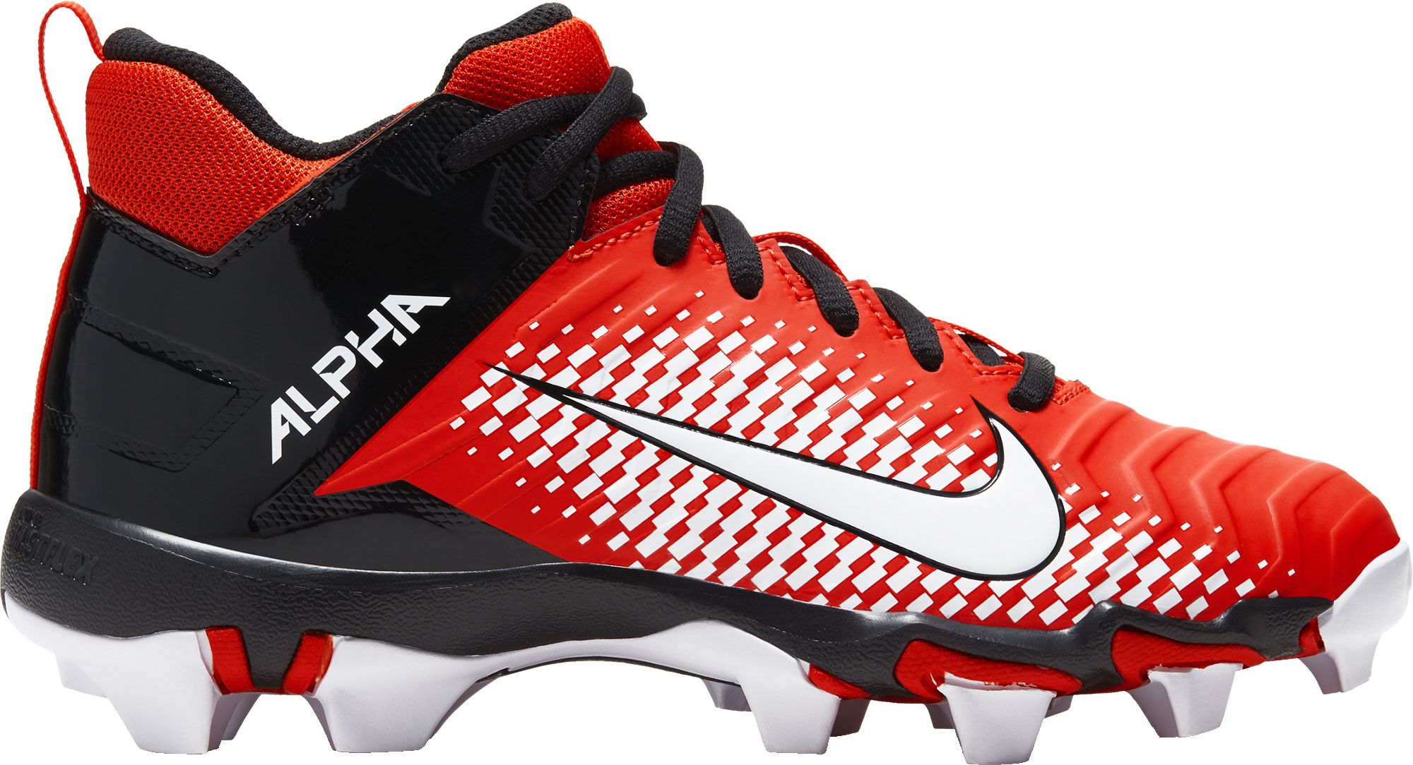 kids football cleats orange