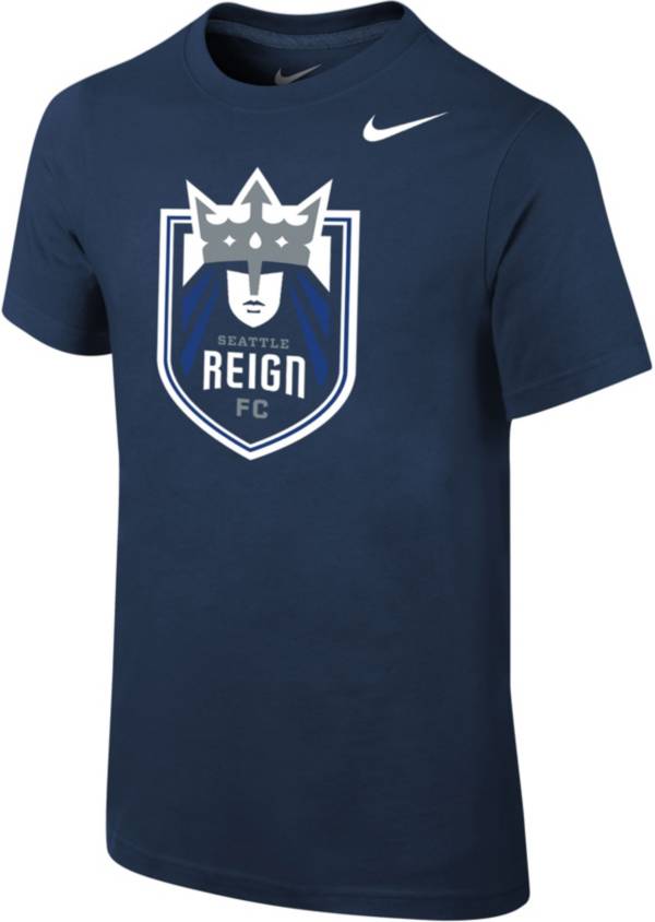 Nike Youth Seattle Reign Primary Logo Navy T-Shirt