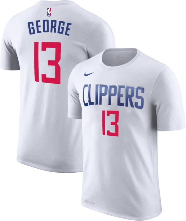 Nike Youth Los Angeles Clippers Paul George #13 Dri-FIT White T-Shirt | DICK'S Sporting Goods