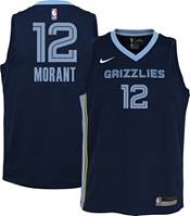 Youth Nike Ja Morant Navy Memphis Grizzlies Swingman Jersey - Icon Edition