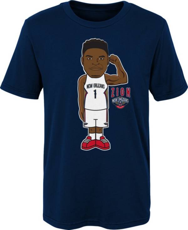New Orleans Pelicans NBA Athletic Standard Long Sleeve Tee-Charcoal-L 7