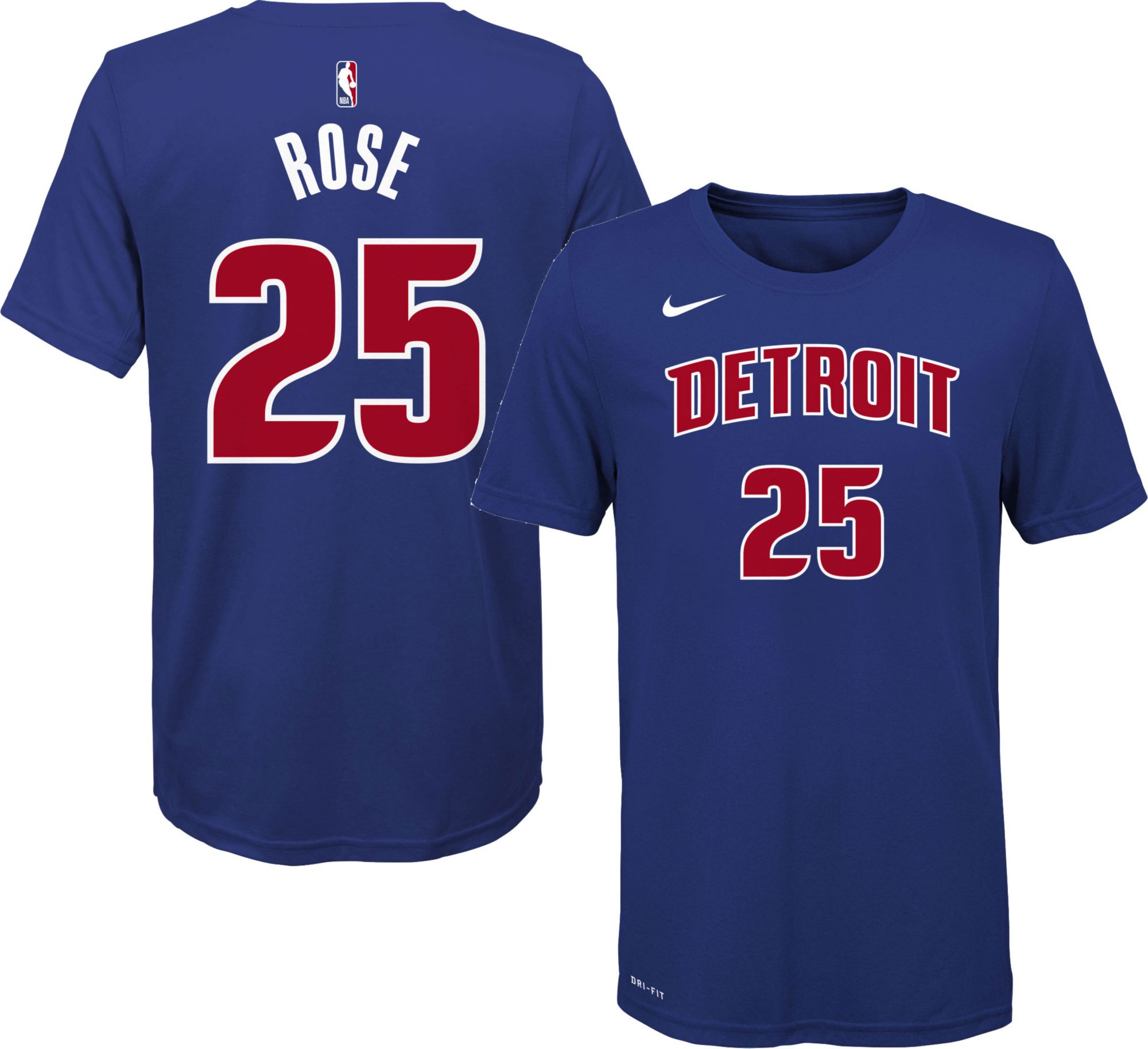 pistons d rose jersey