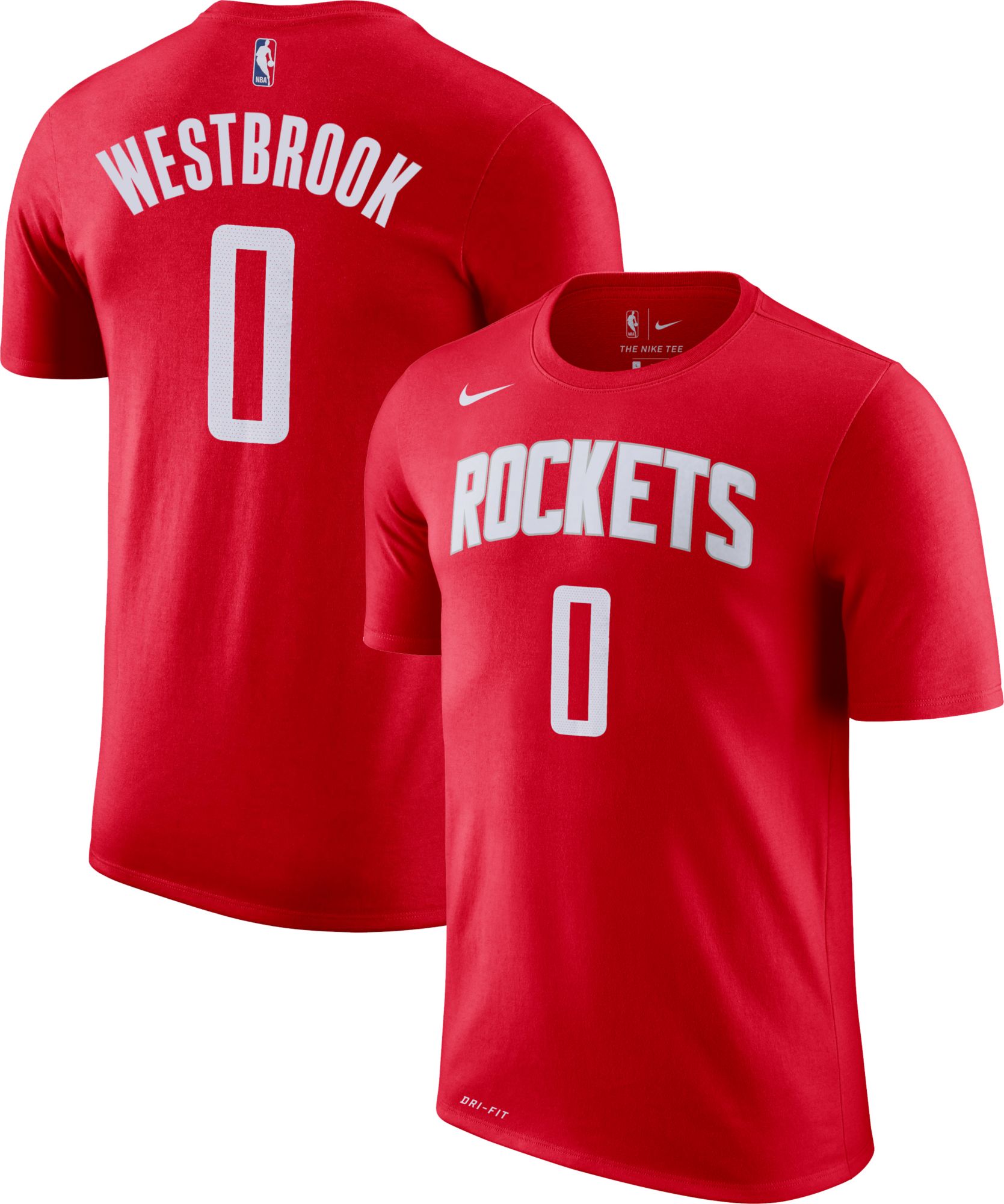 russell westbrook houston rockets jersey