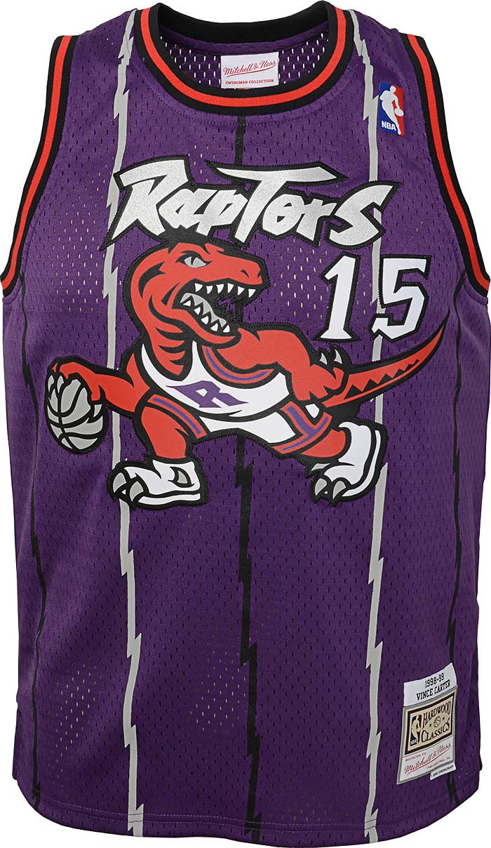 Vince Carter Jersey  Toronto Raptors 1998 Mitchell & Ness Purple