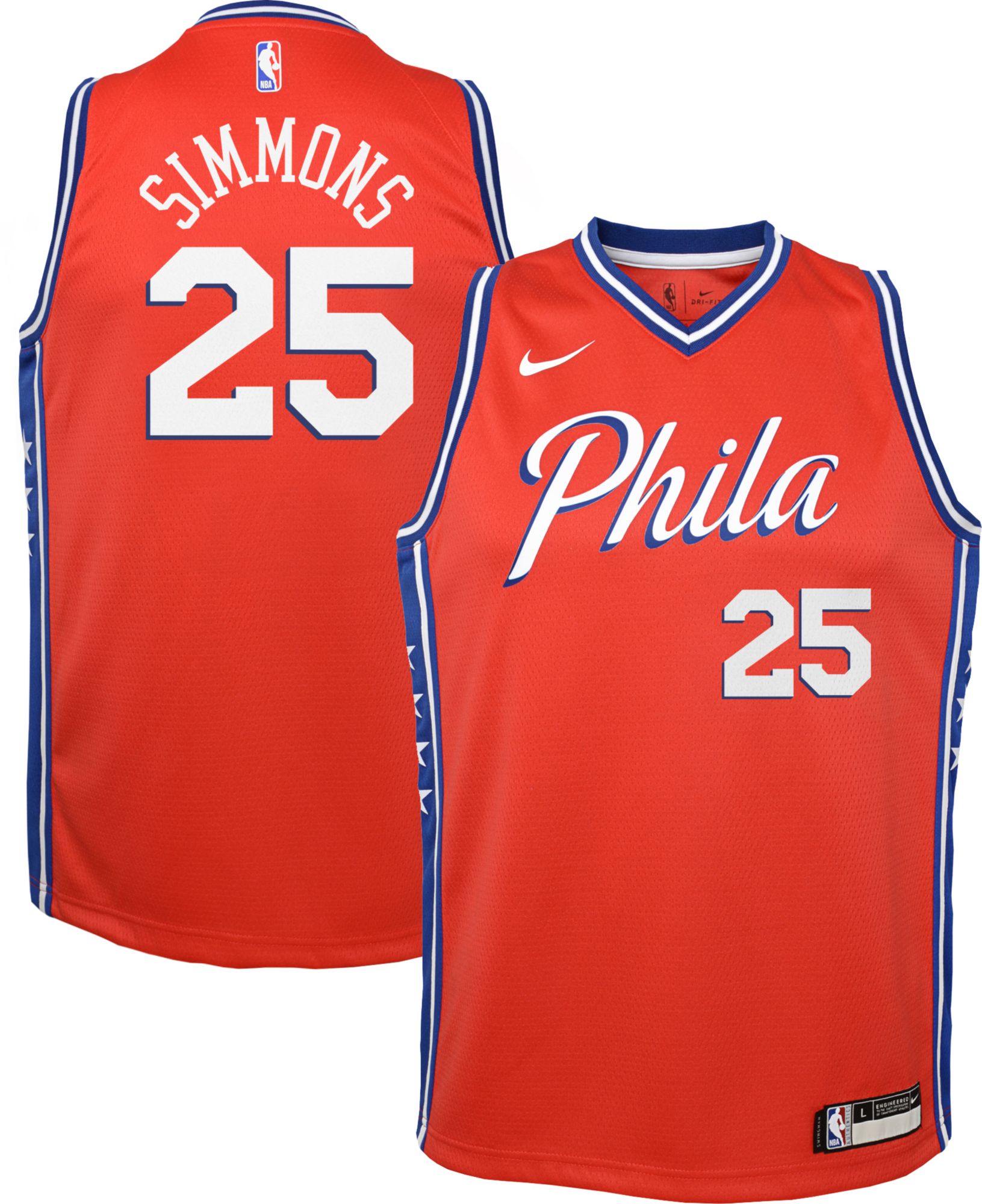 ben simmons youth jersey