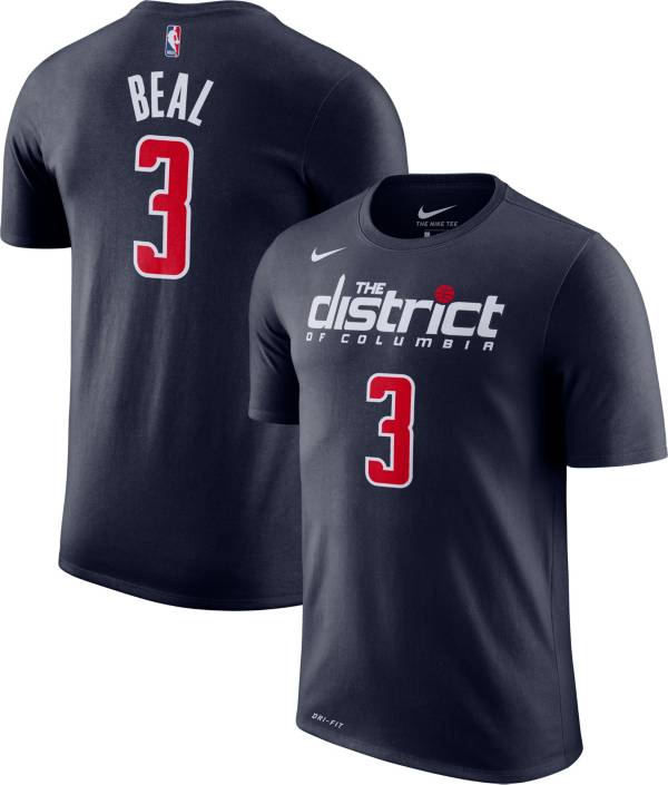 Nike Youth Washington Wizards Bradley Beal #3 Dri-FIT Statement Navy T-Shirt