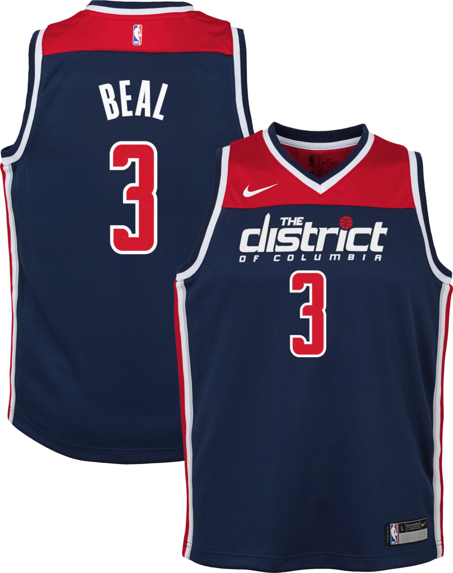 washington wizards the district jersey