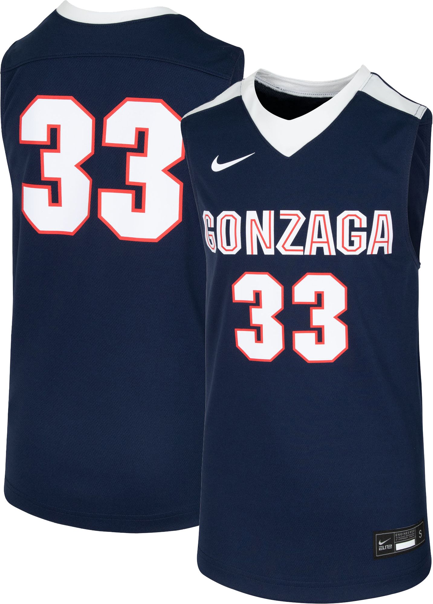 gonzaga basketball jersey