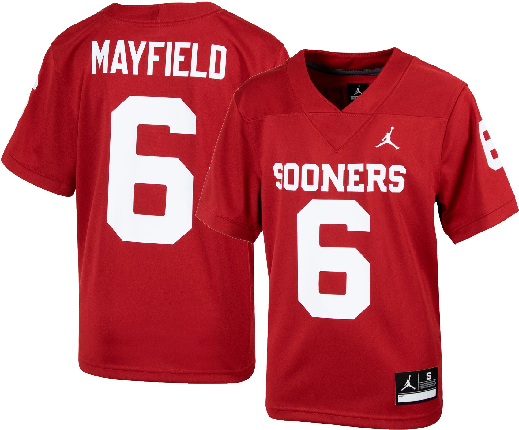 oklahoma sooners football jersey