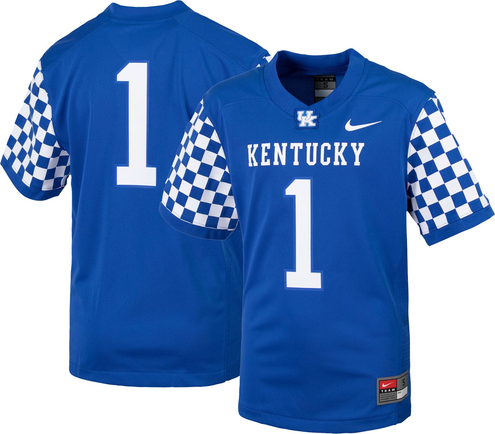 Nike Youth Kentucky Wildcats #1 Blue 