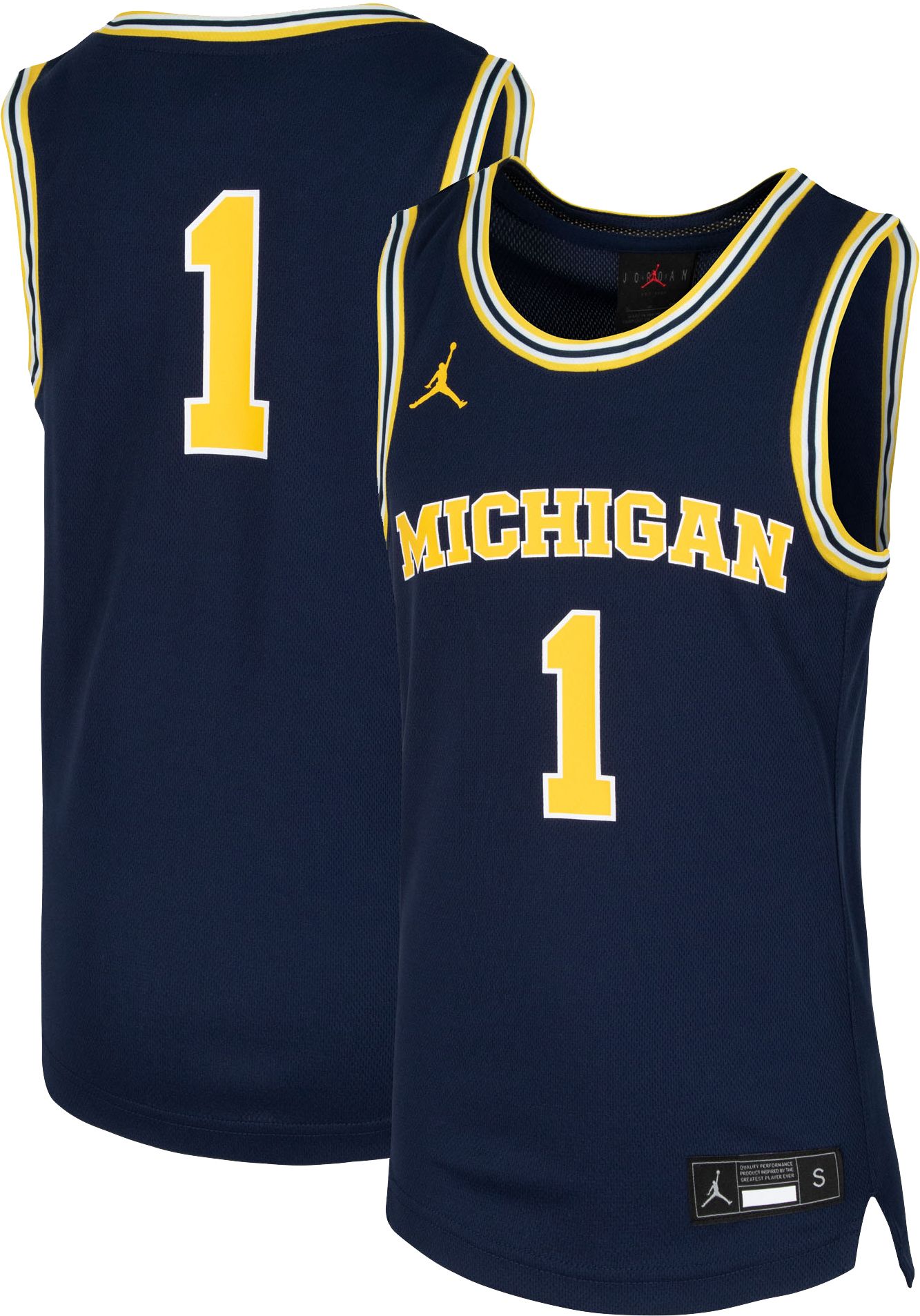 umich basketball jersey