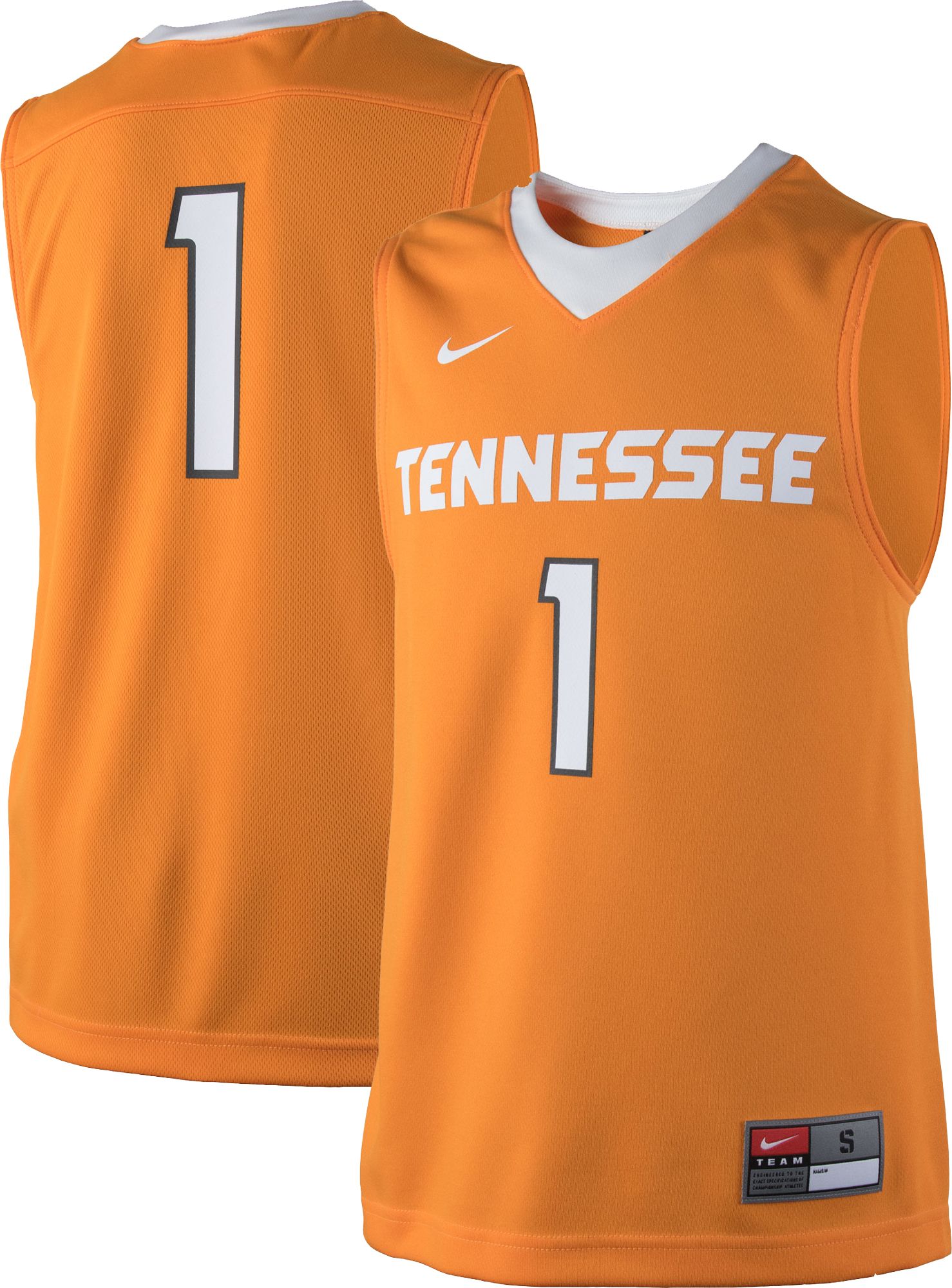 nike tennessee basketball jersey