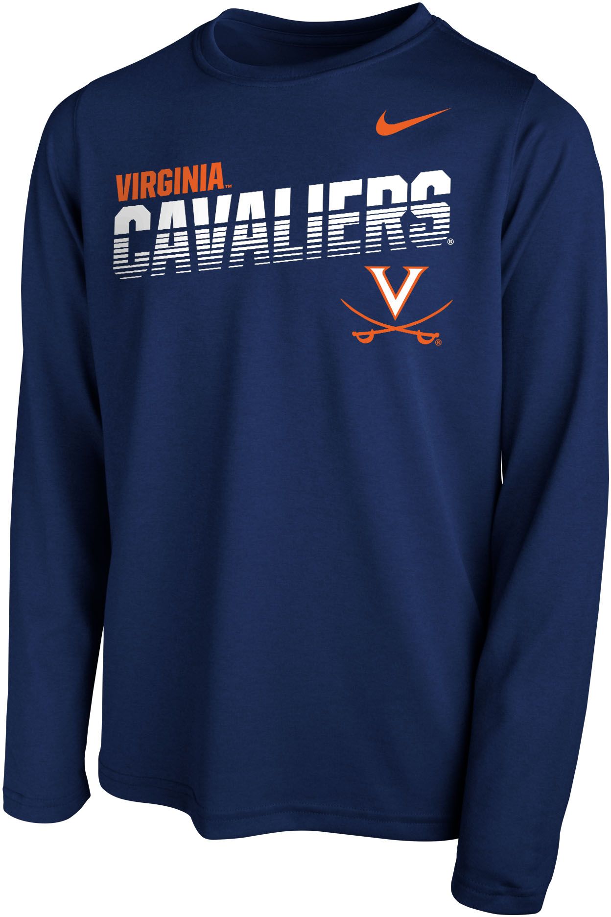 blue and orange cavs shirt