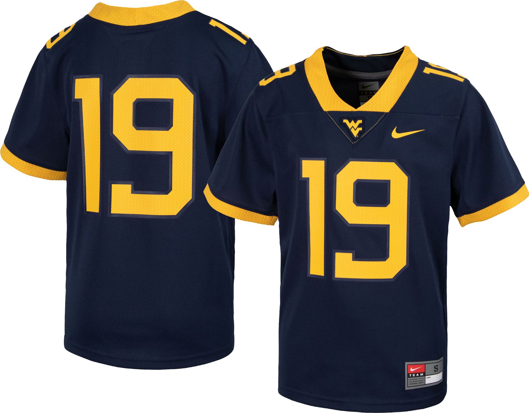 wvu youth football jersey