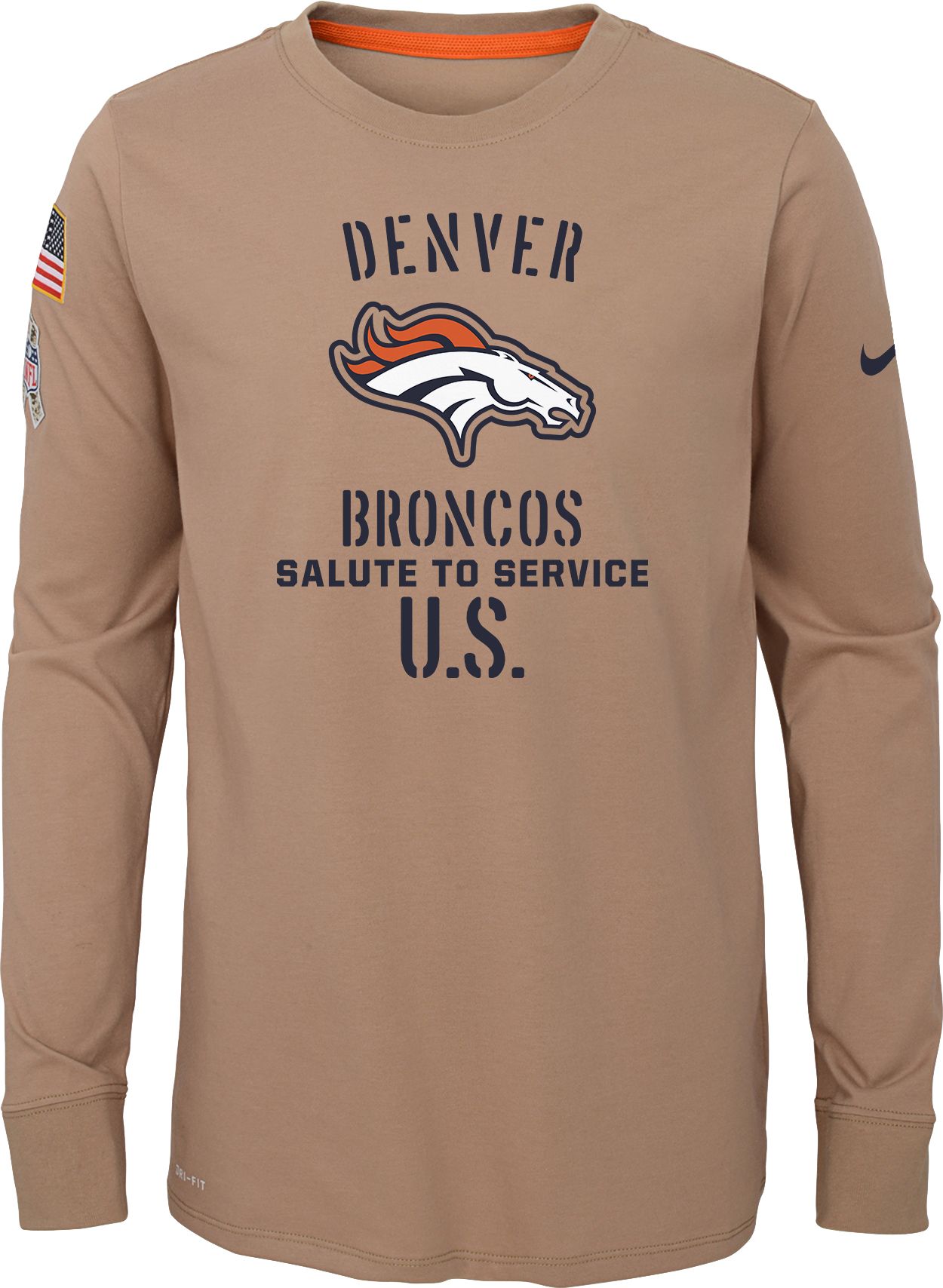 denver broncos dri fit hoodie