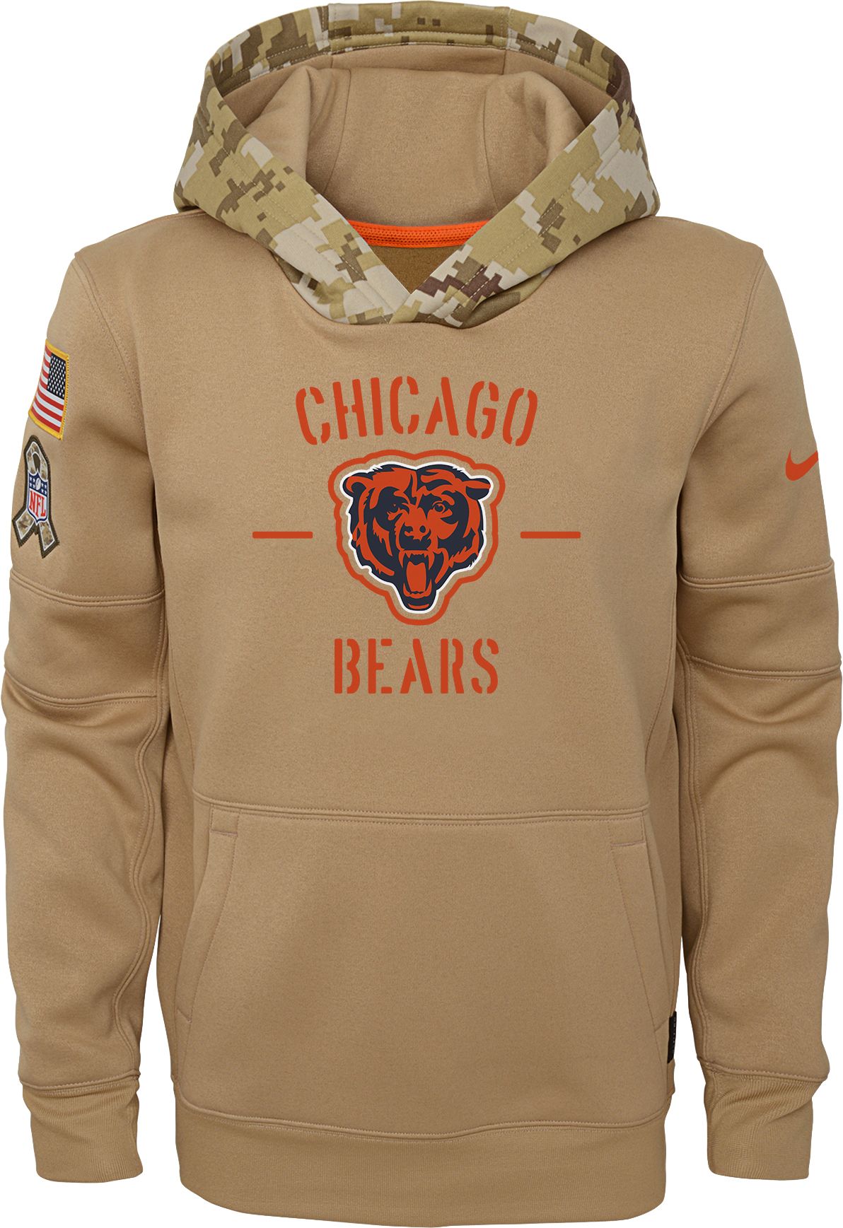 bears hoodie nike