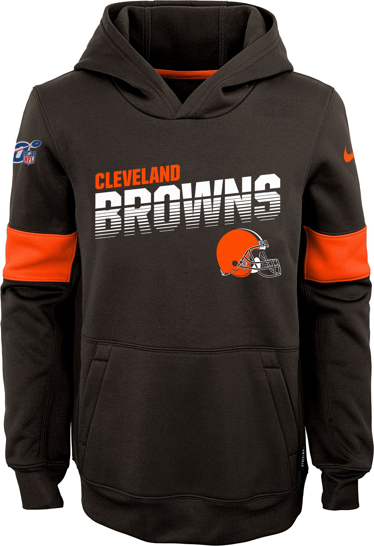 nike browns hoodie