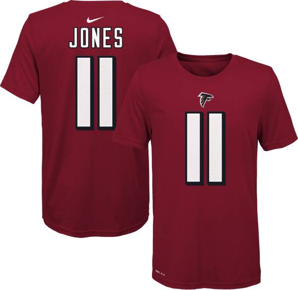 Nike Youth Atlanta Falcons Julio Jones 11 Logo Red T Shirt Dick S Sporting Goods