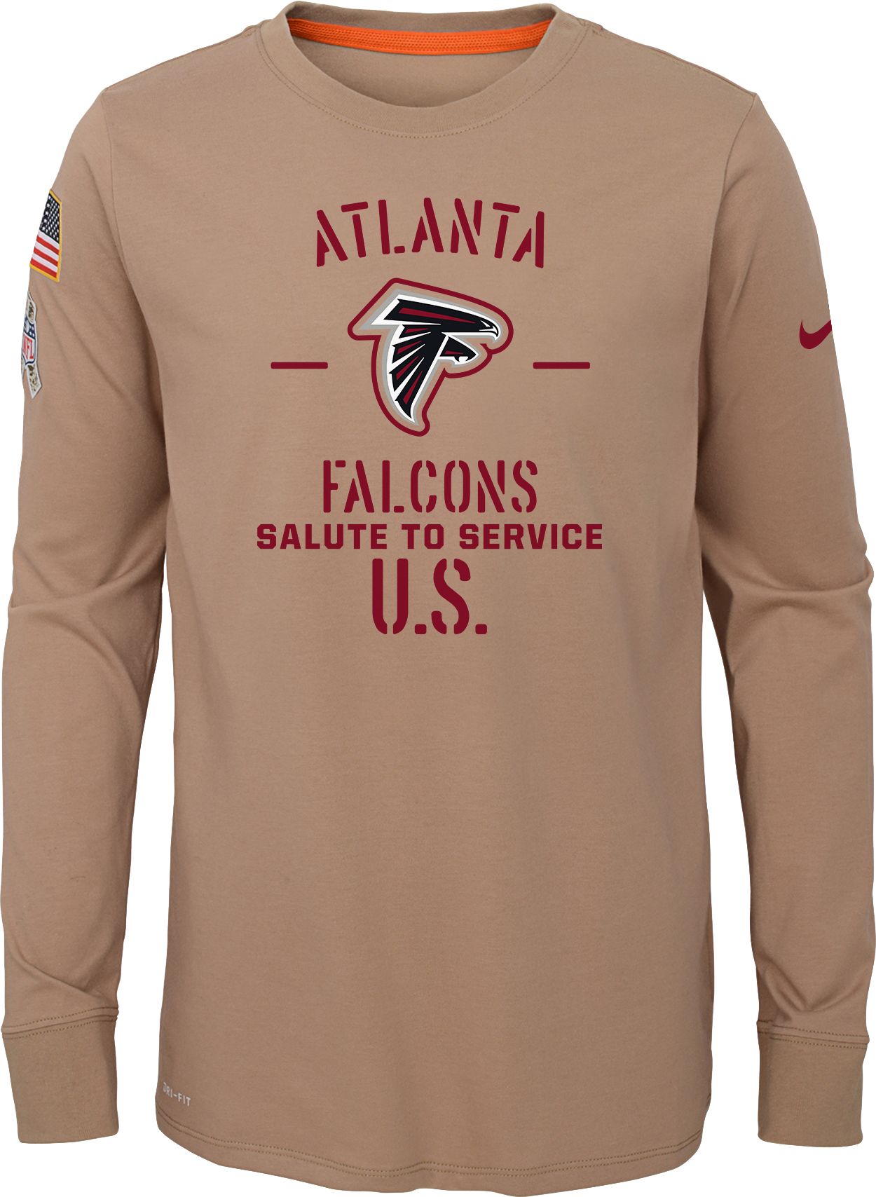 salute to service atlanta falcons hoodie