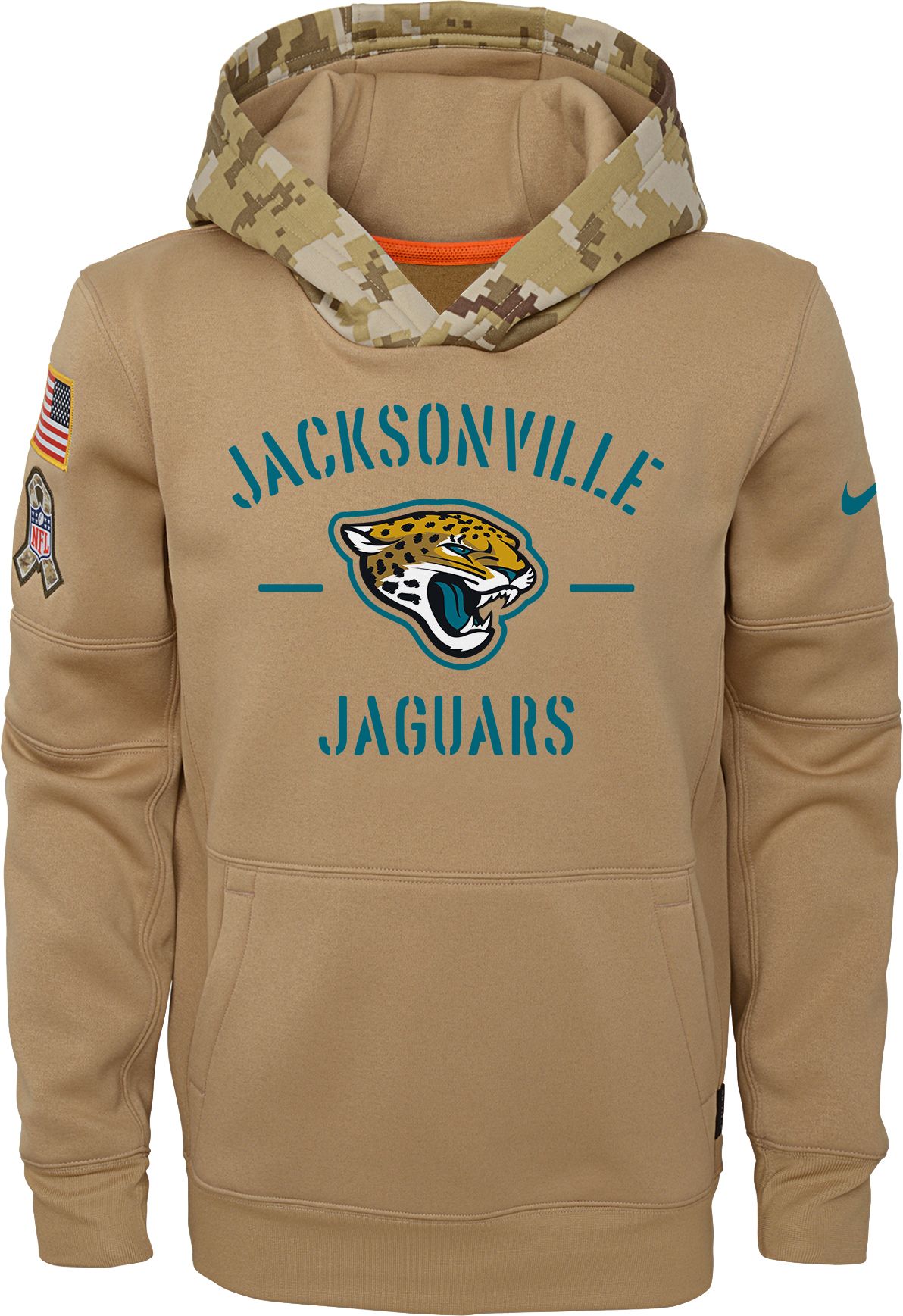 salute to service jaguars hoodie