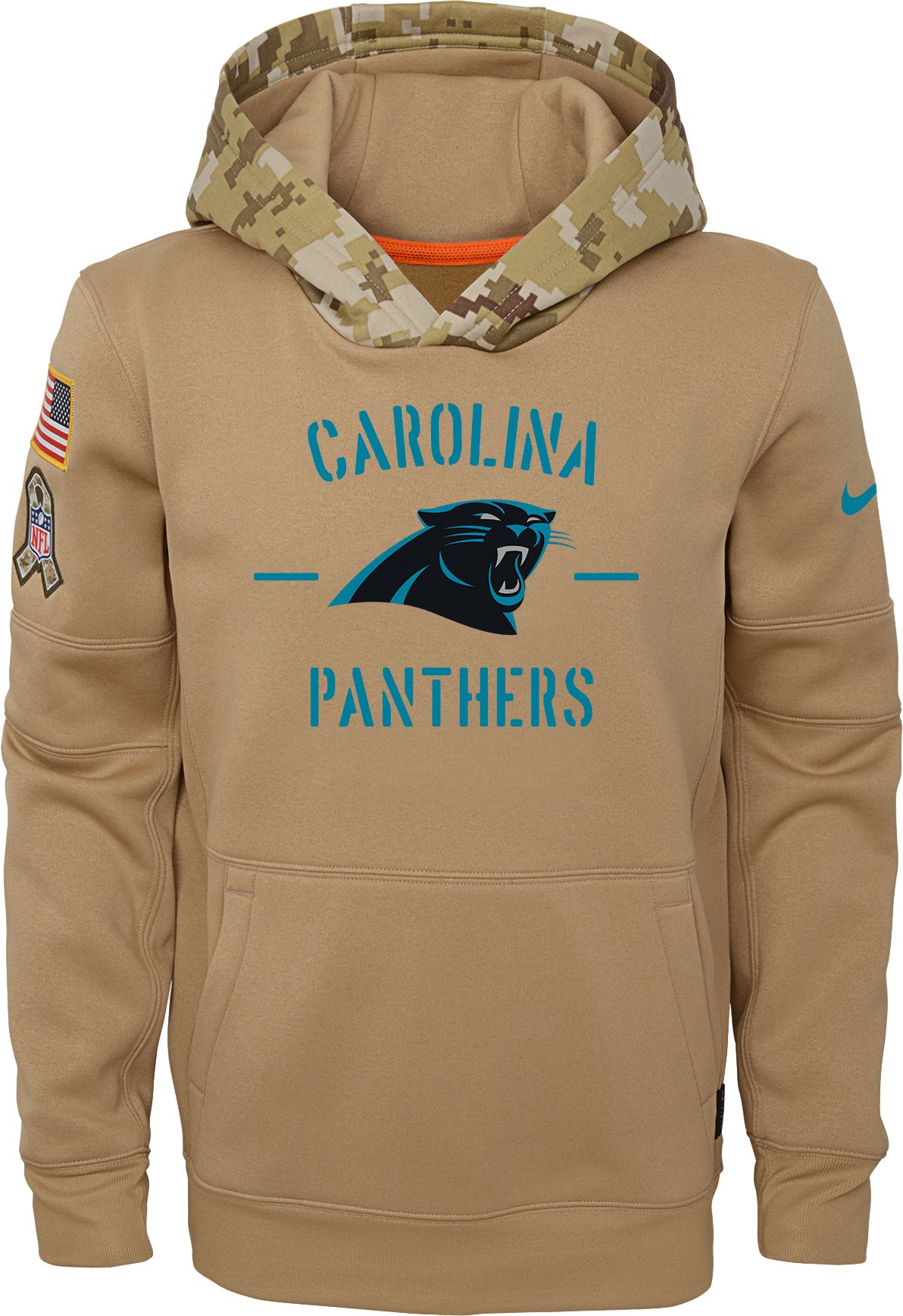 carolina panthers gold collection hoodie