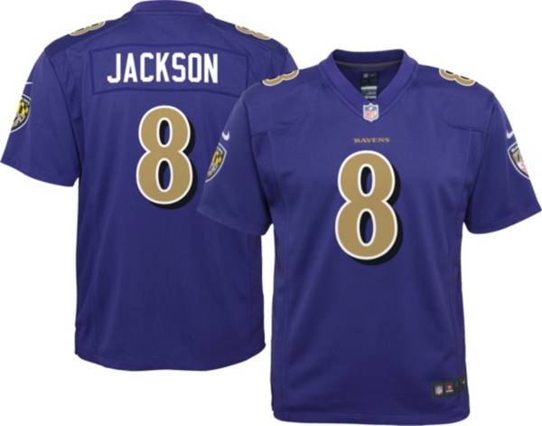 Men's Nike Lamar Jackson Black Baltimore Ravens Alternate Vapor Elite  Player Jersey