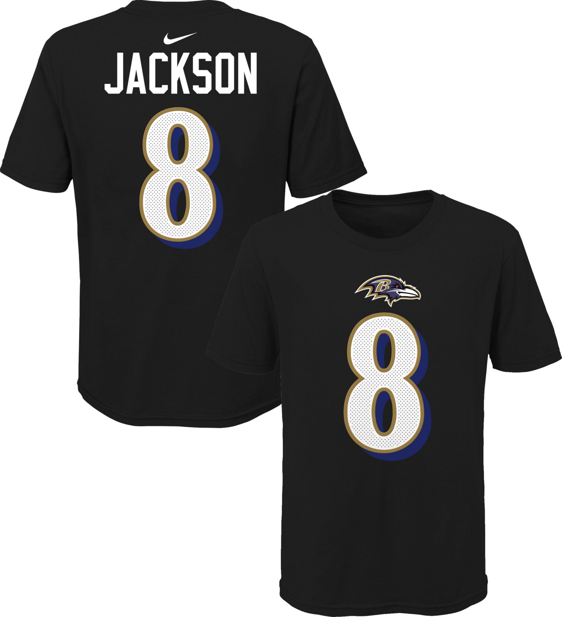 lamar jackson black ravens jersey