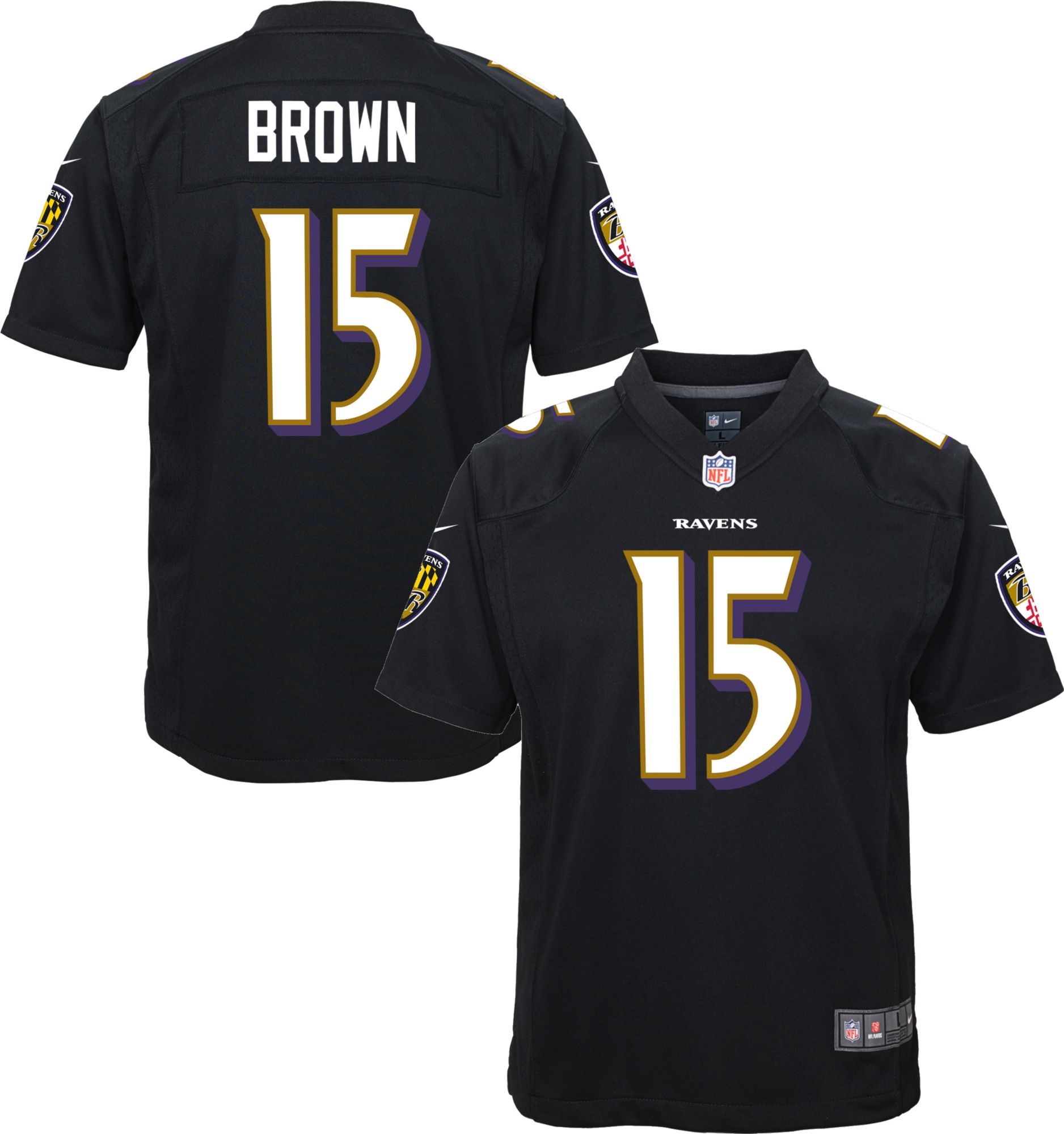 black browns jersey