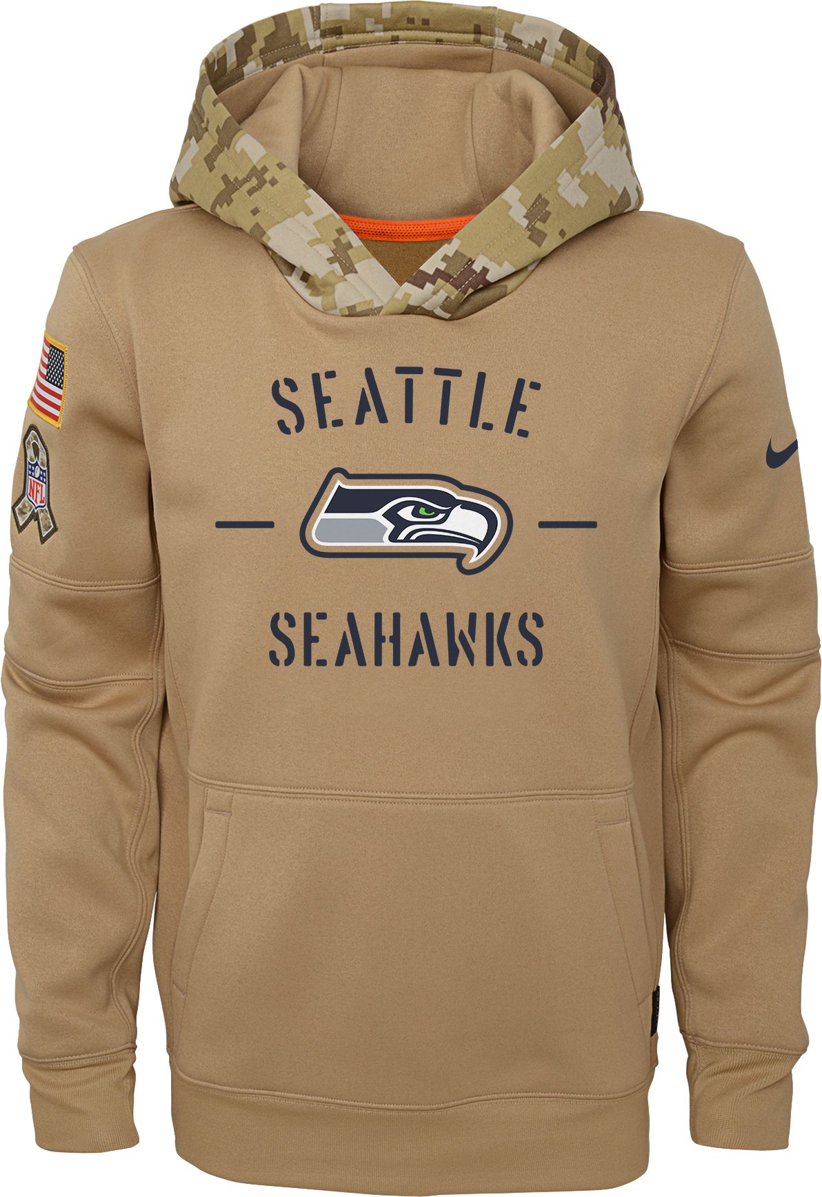 seahawks military hoodie