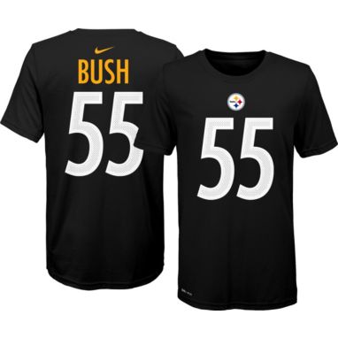 sorry, Nike Youth Pittsburgh Steelers Devin Bush #55 Logo Black T-Shirt is currently out of stock