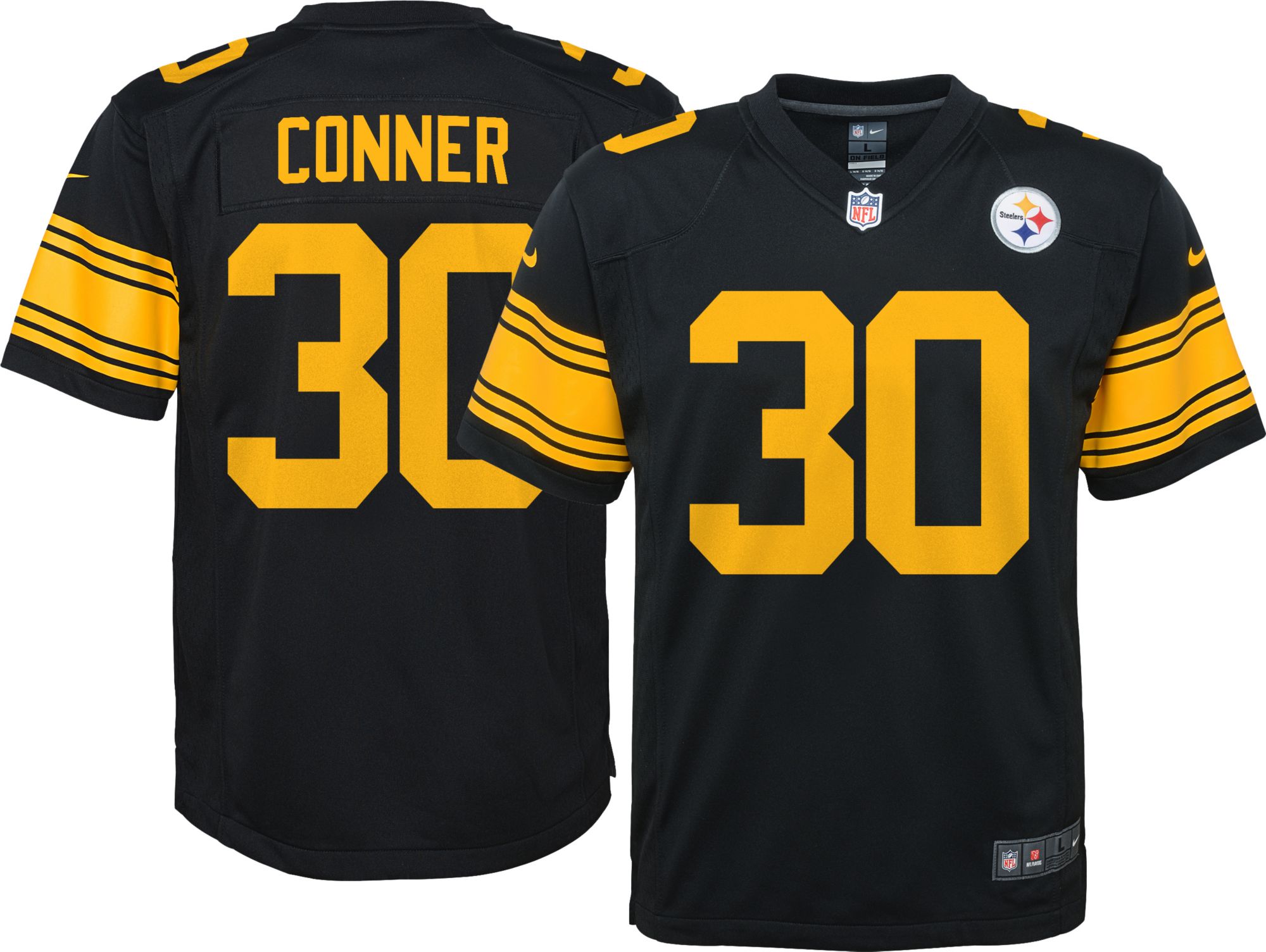 steelers away jersey color