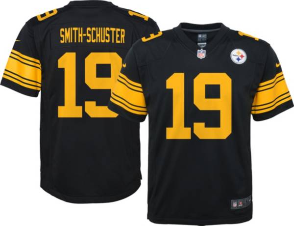 Nike Youth Pittsburgh Steelers JuJu Smith-Schuster #19 Black Game Jersey