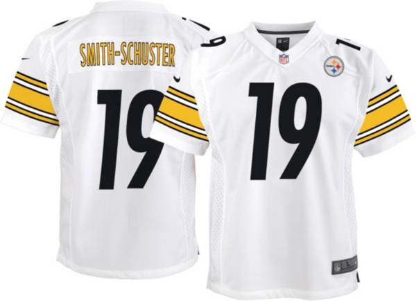 Nike Youth Pittsburgh Steelers JuJu Smith-Schuster #19 White Game Jersey